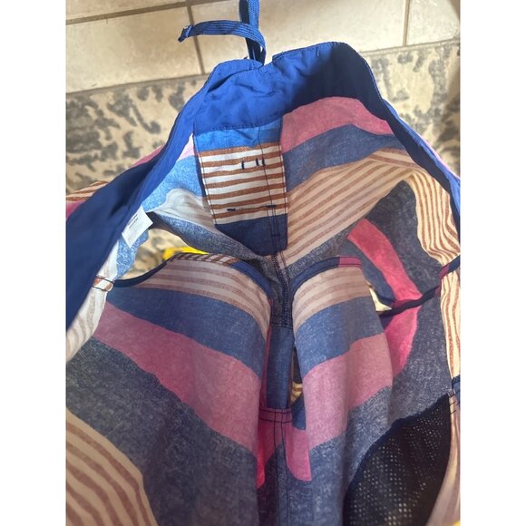 Patagonia women’s striped board shorts size 12 - Picture 3 of 5